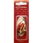 Блешня для риби, обертова, EOS S0037C, вага 10г, колір GS361009